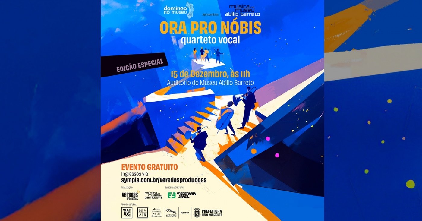 Domingo no Museu com: Quarteto Ora Pro Nóbis