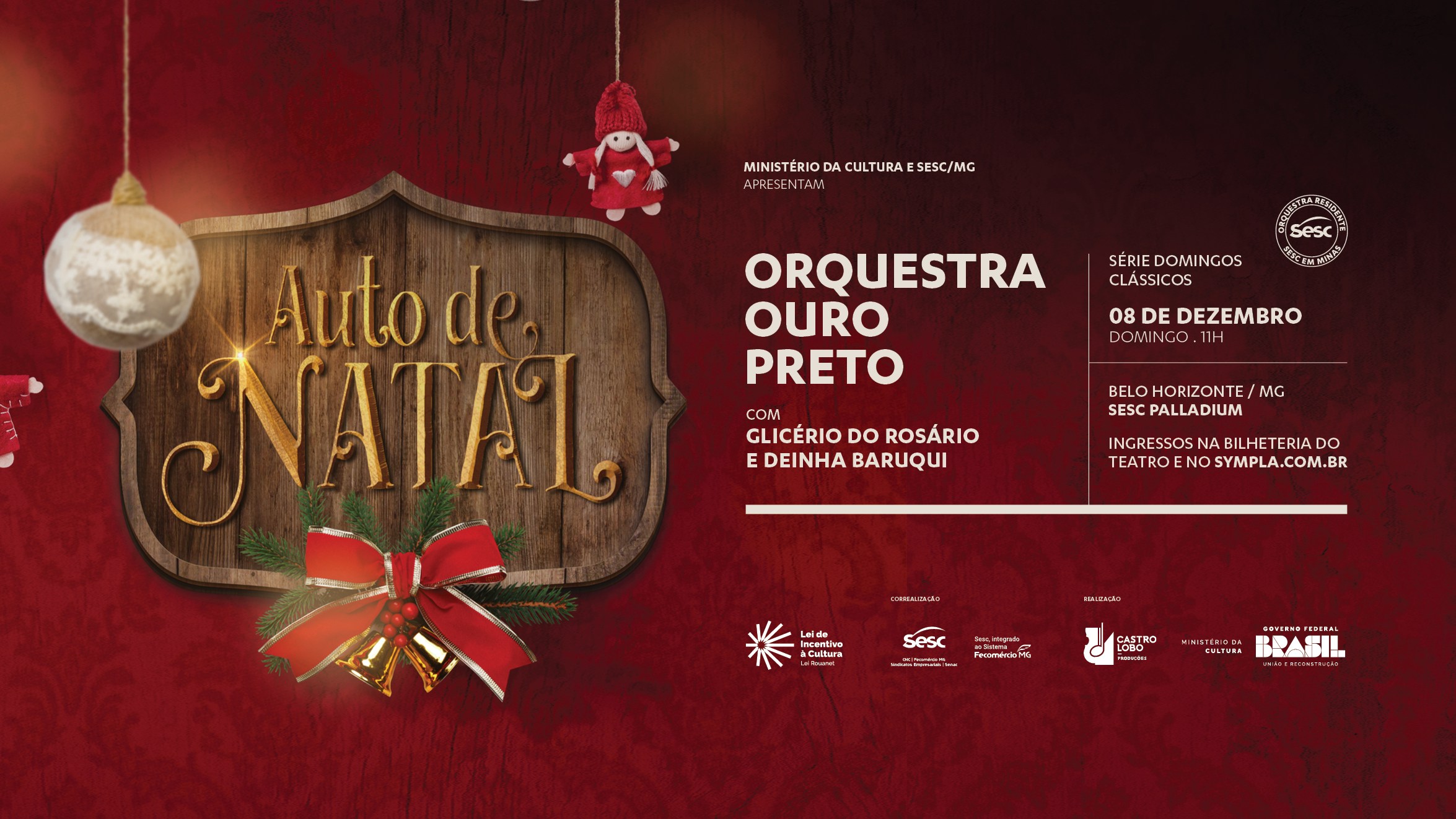 Domingos Clássicos – Orquestra Ouro Preto Auto de Natal