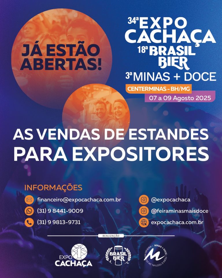 34ª Expocachaça e 18ª Brasilbier 2025