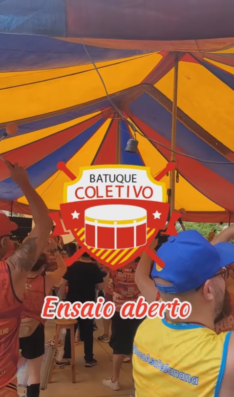 Primeiro Ensaio do Ano - Batuque Coletivo