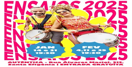 Ensaio de Carnaval - Banner