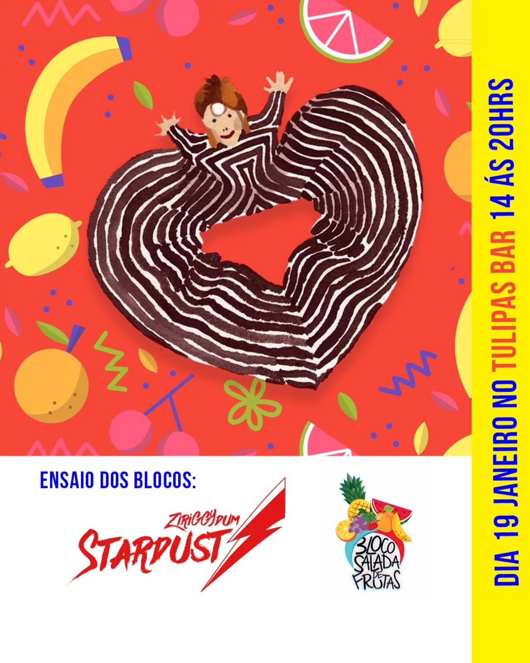 Ensaio 2025 - Bloco Ziriggydum Stardust