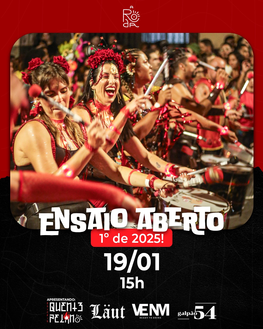 Ensaio Aberto 2025 - Bloco A Roda