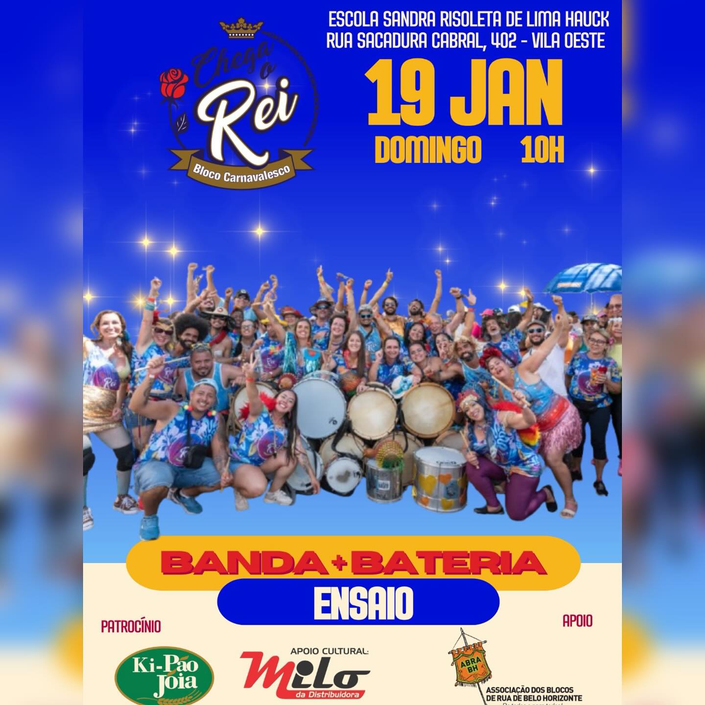 Ensaio 2025 - Bloco Trem du Bao