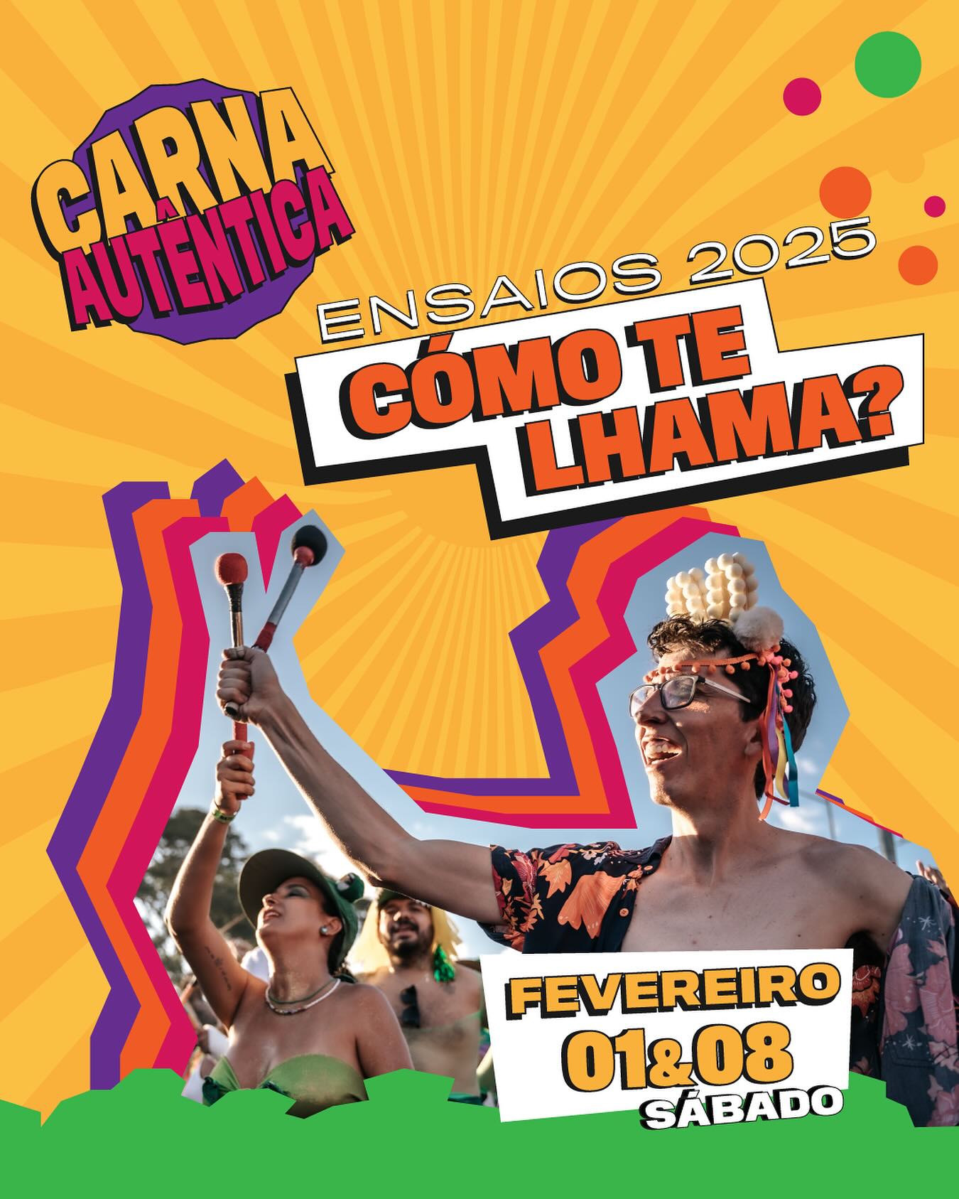 Ensaios Abertos 2025 - Bloco Cómo te Llhama?