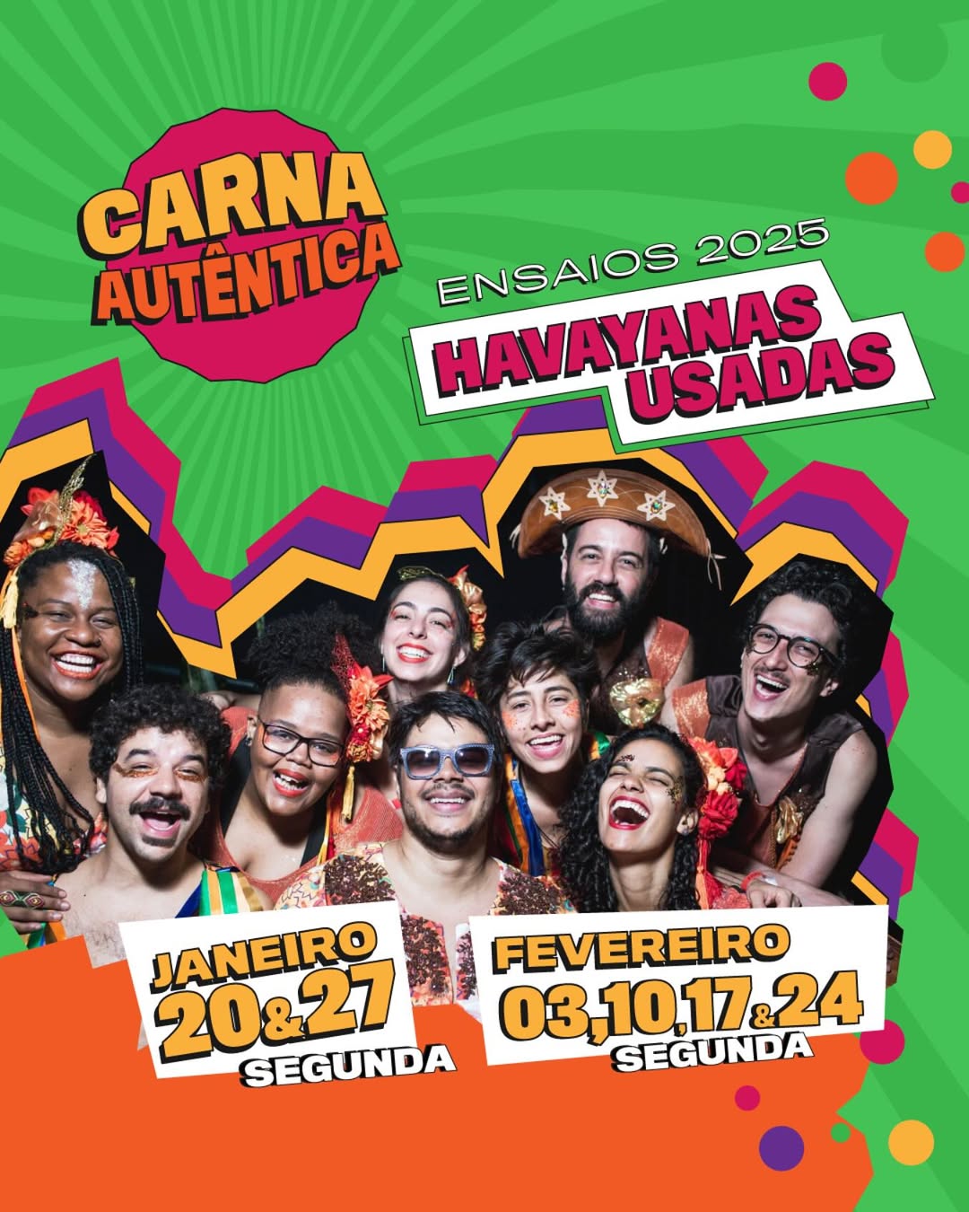 Ensaios 2025 - Havayanas Usadas