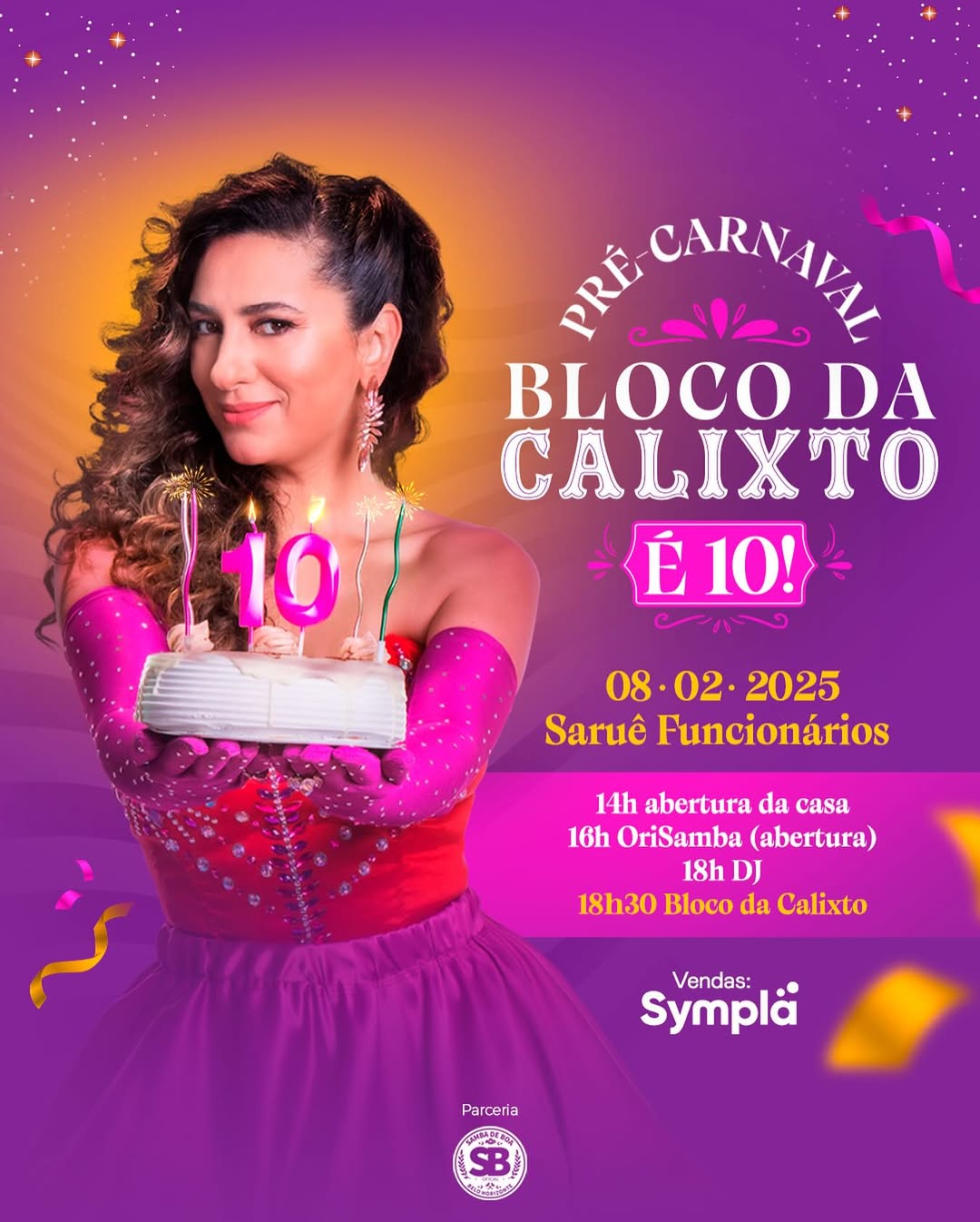 Pré Carnaval: Bloco do Calixto é 10