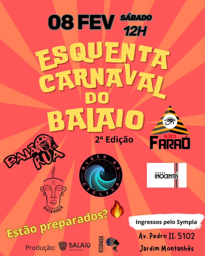 2ª Edição - Esquenta Carnaval do Balaio 