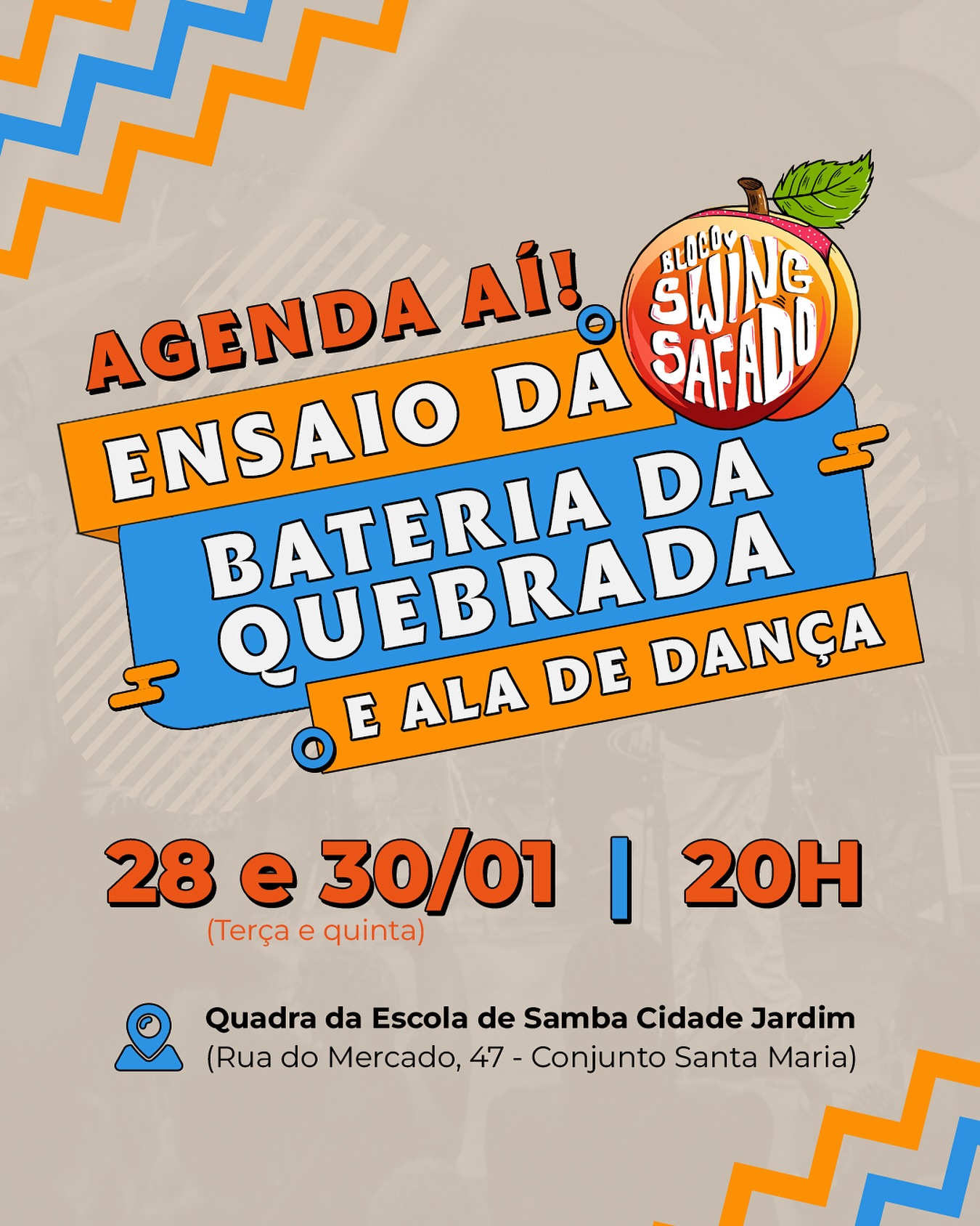 Ensaio 2025 - Bloco Swing Safado