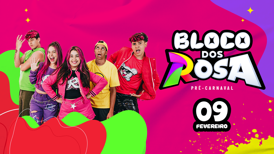 Show: Bloco Dos Rosa