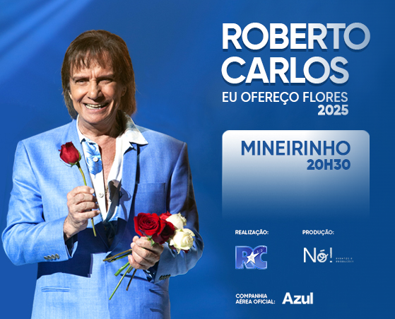 reprodução oficial Show: Roberto Carlos