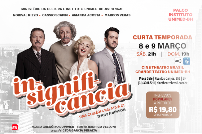 Espetáculo: "Insignificância"