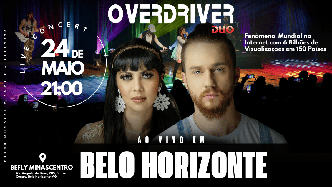 reprodução oficial Show: OverDriver DUO "Tour 10 Anos"
