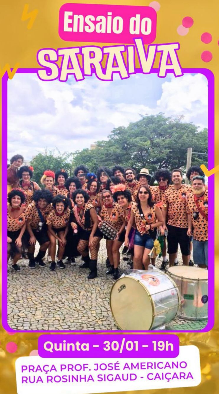 Ensaio 2025 - Bloco do Saraiva