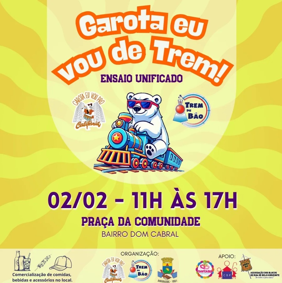 Ensaio Unificado - Garota eu vou de Trem