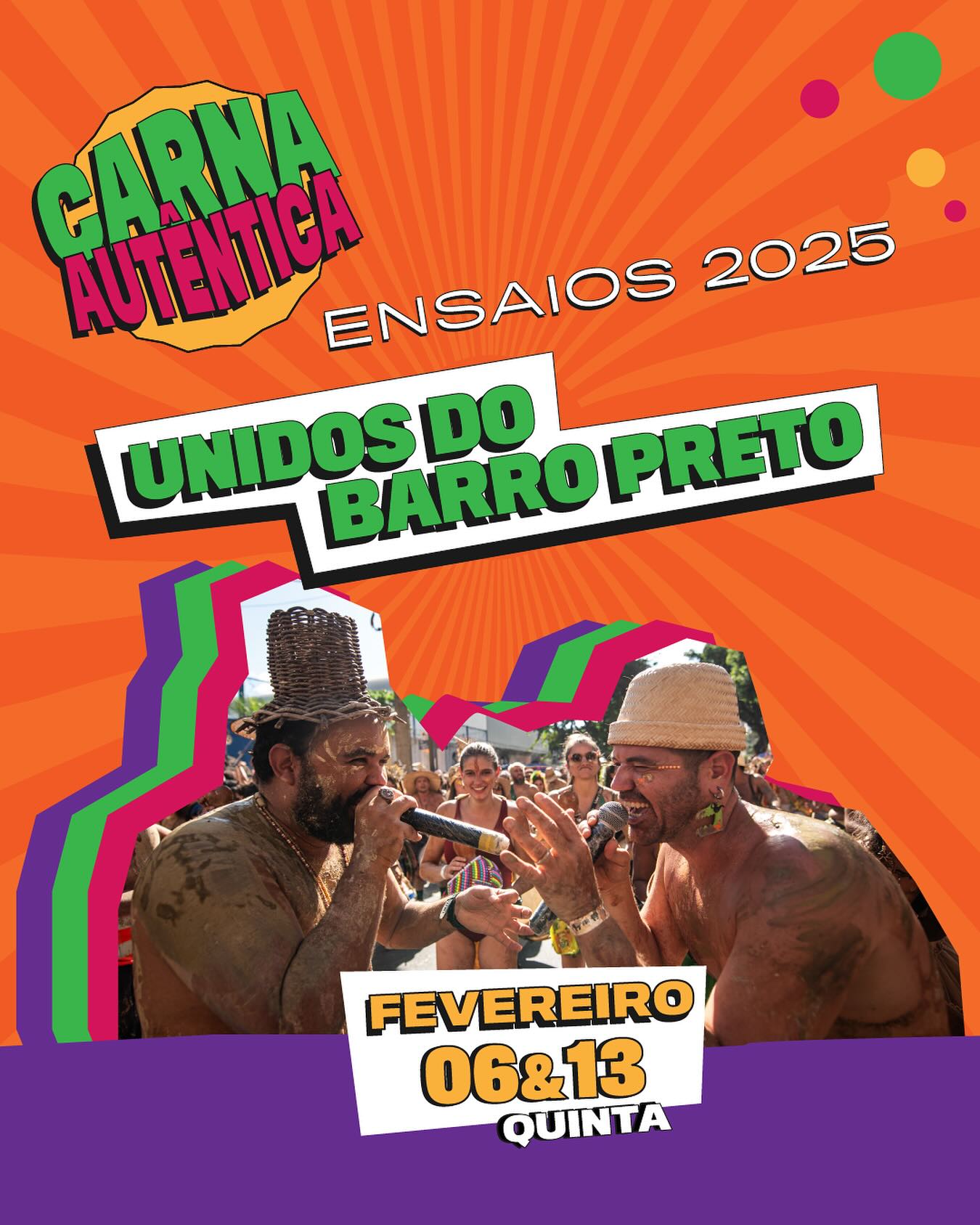 Ensaios 2025: Bloco Unidos do Barro Preto