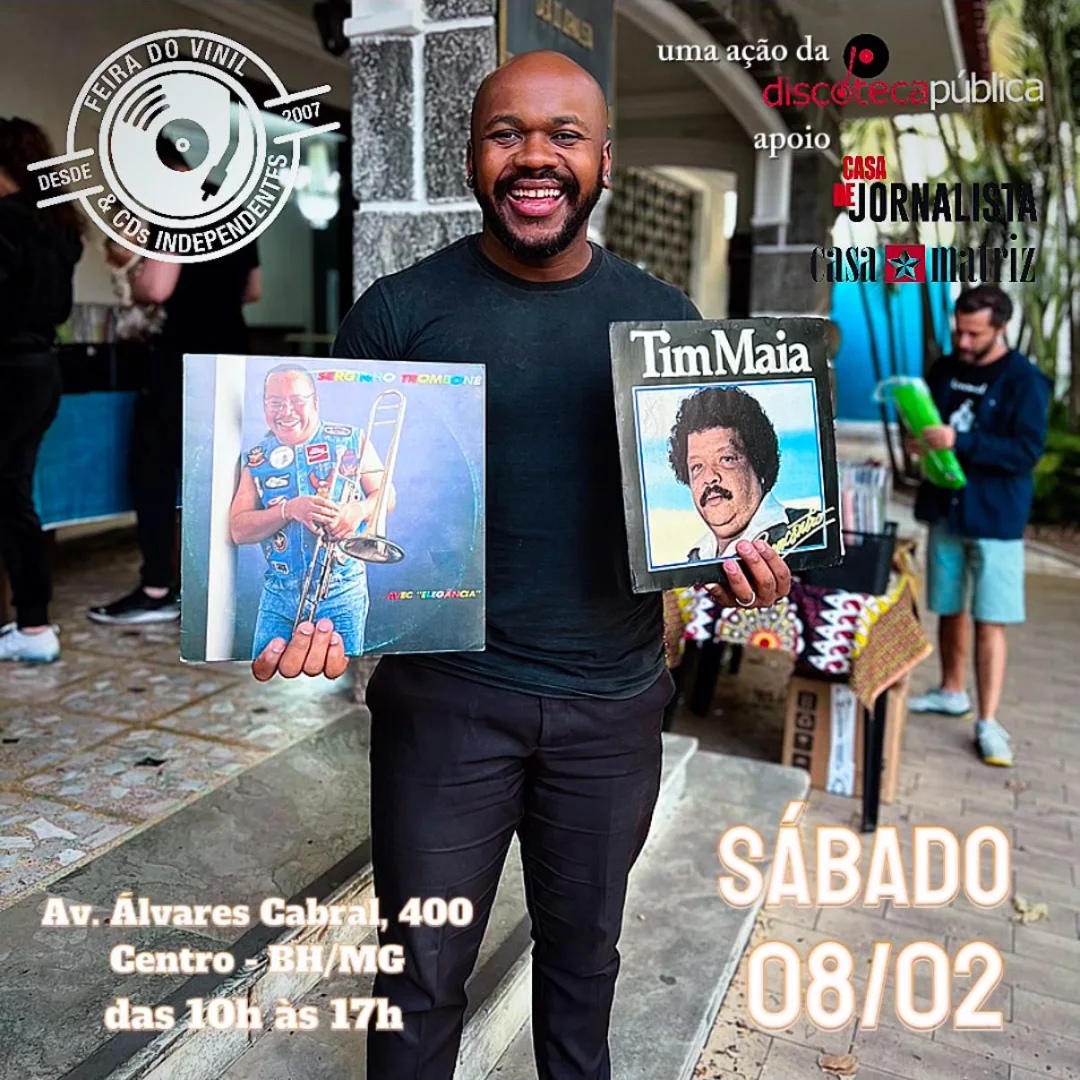 Reprodução: Instagram Feira do Vinil & CDs Independentes
