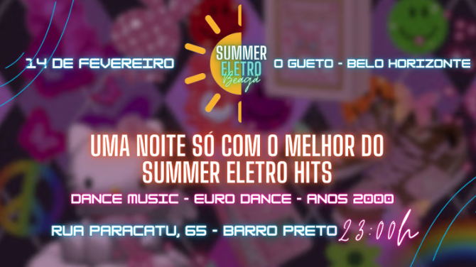 Reprodução: Divulgação Summer Eletro Beagâ