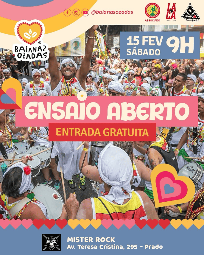 Ensaio 2025: Bloco Baianas Ozadas