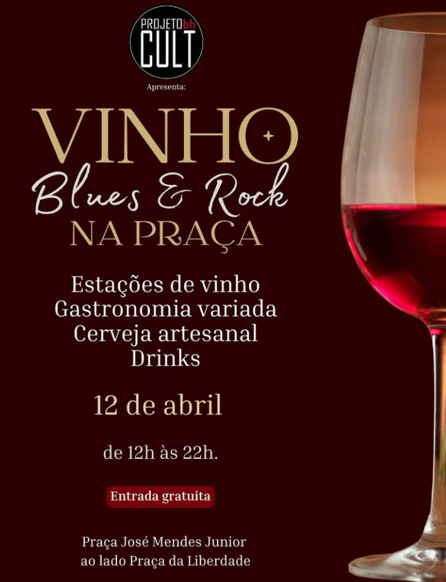 Vinho, Blues e Rock na Praça