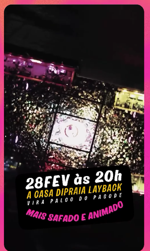 Festa: Pagode do Conde