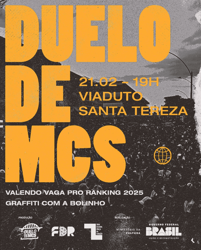 Reprodução Instagram Duelo de MCs no Viaduto Santa Tereza – Edição Pré-Carnaval