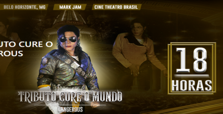 reprodução oficial Show: “Tributo Cure o Mundo” de Mark Jam