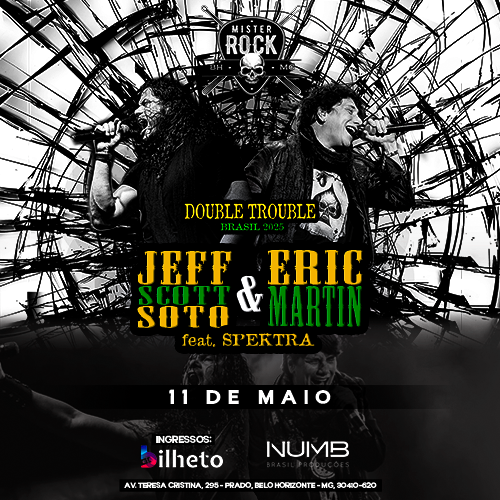 Show: Jeff Scott Soto e Eric Martin (Feat Spektra)