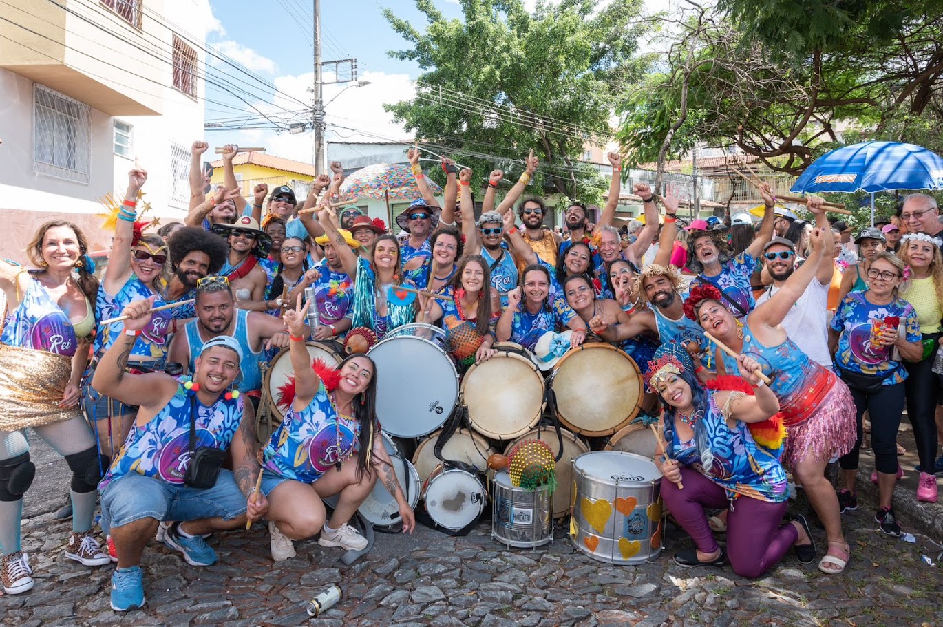 Bloco "Chega o Rei"