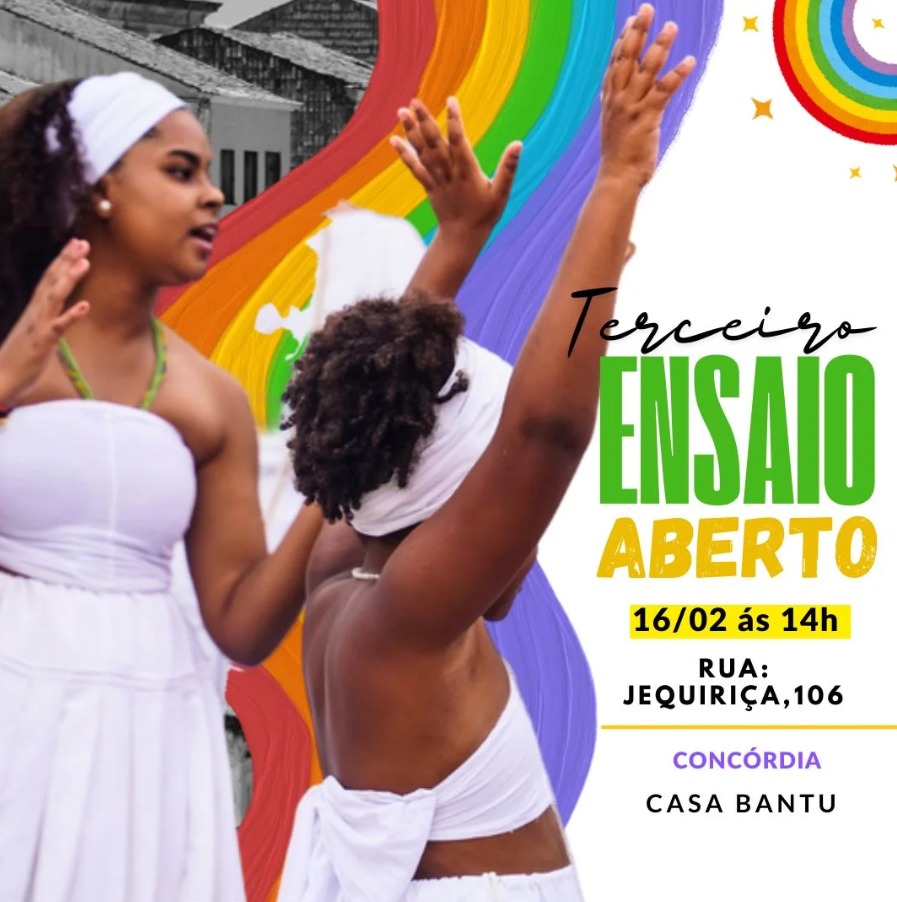 Ensaios 2025 - Bloco Afoxé Bandarerê 