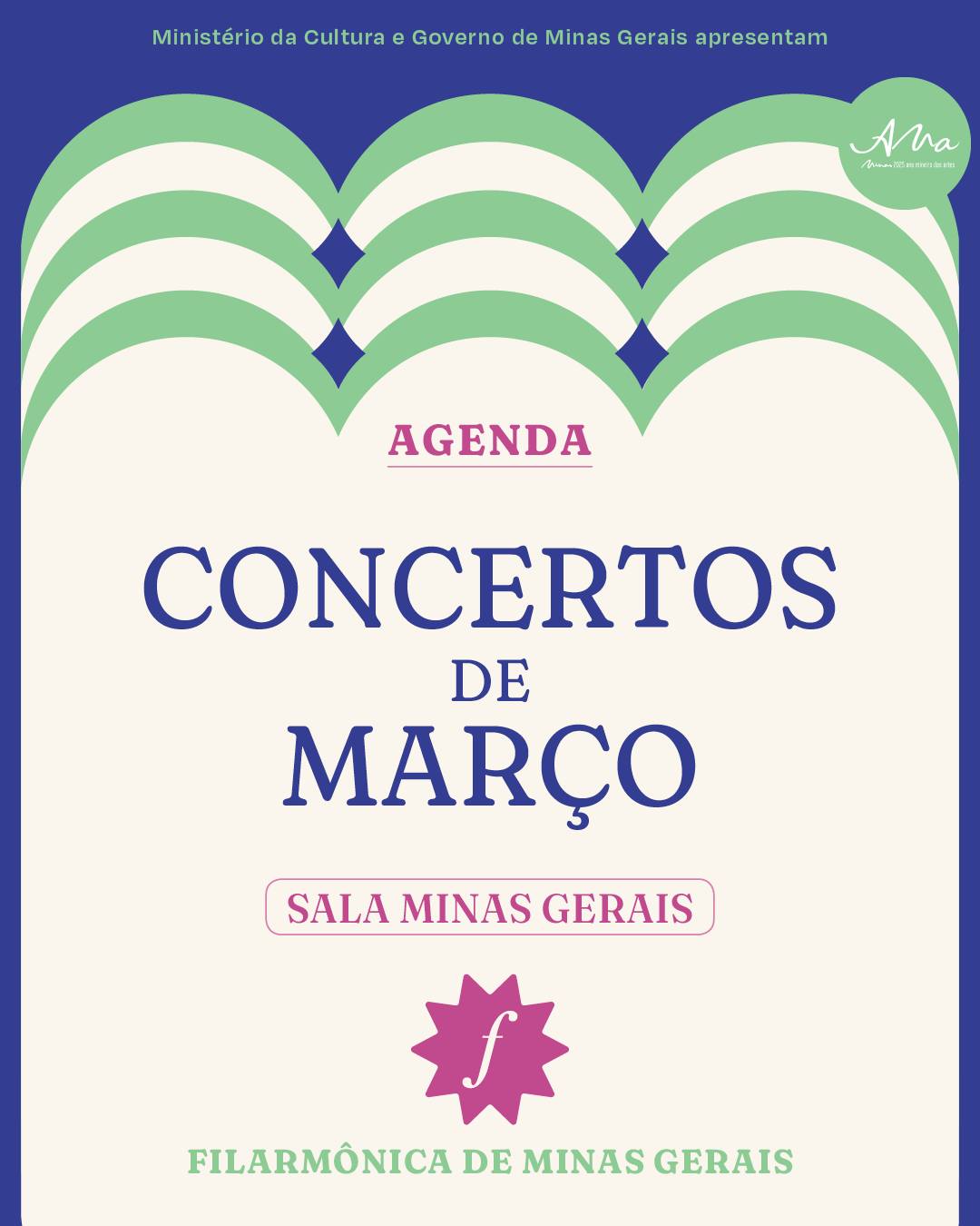 Concertos de Março 2025 - Orquestra Filarmônica de Minas Gerais