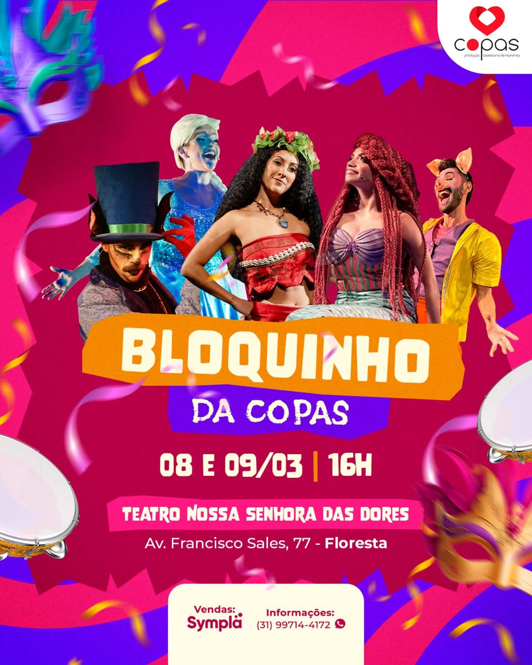 Bloquinho da Copas