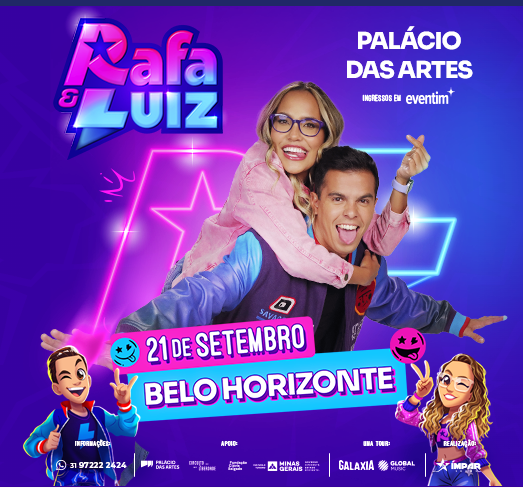 Espetáculo: "A Descoberta do Verdadeiro FACE" de Rafa & Luiz