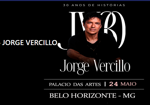 reprodução oficial Show: "JV 30" de Jorge Vercillo