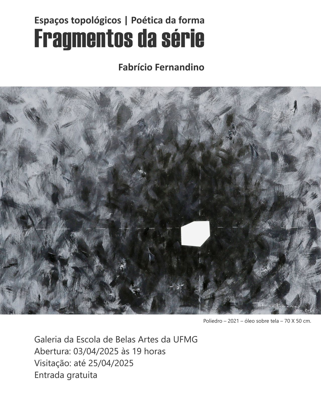 Exposição: "Espaços topológicos – Poética da forma"