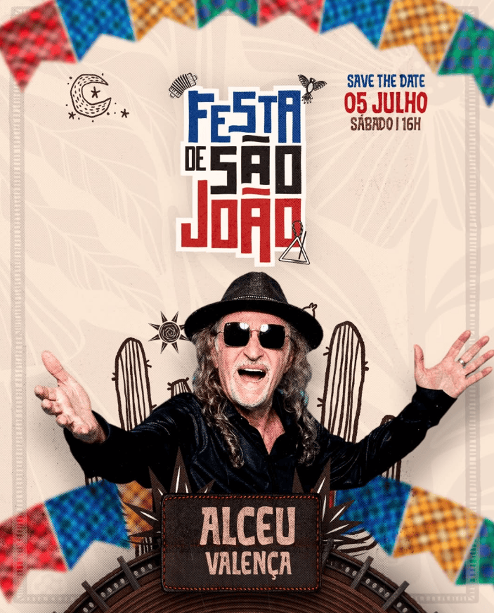 Festa de São João com Alceu Valença
