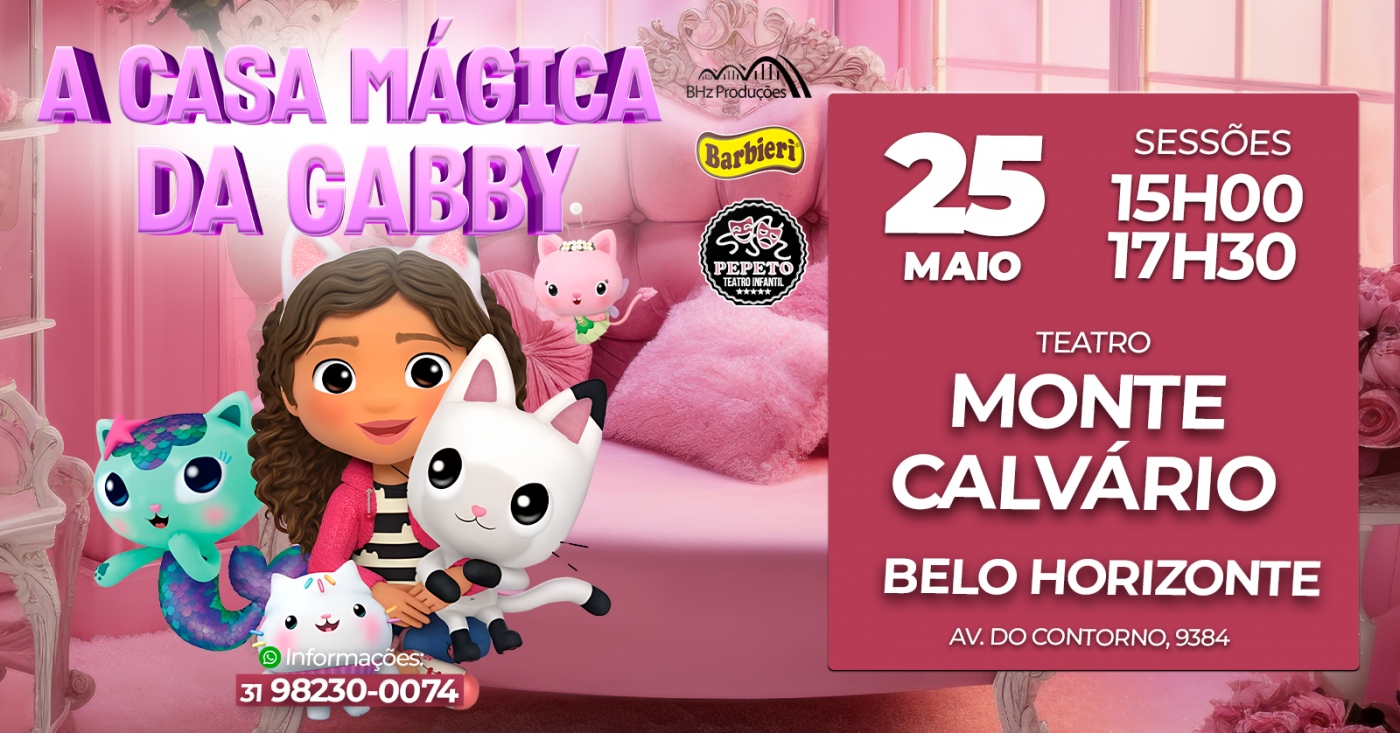 Espetáculo: A Casa Mágica da Gabby