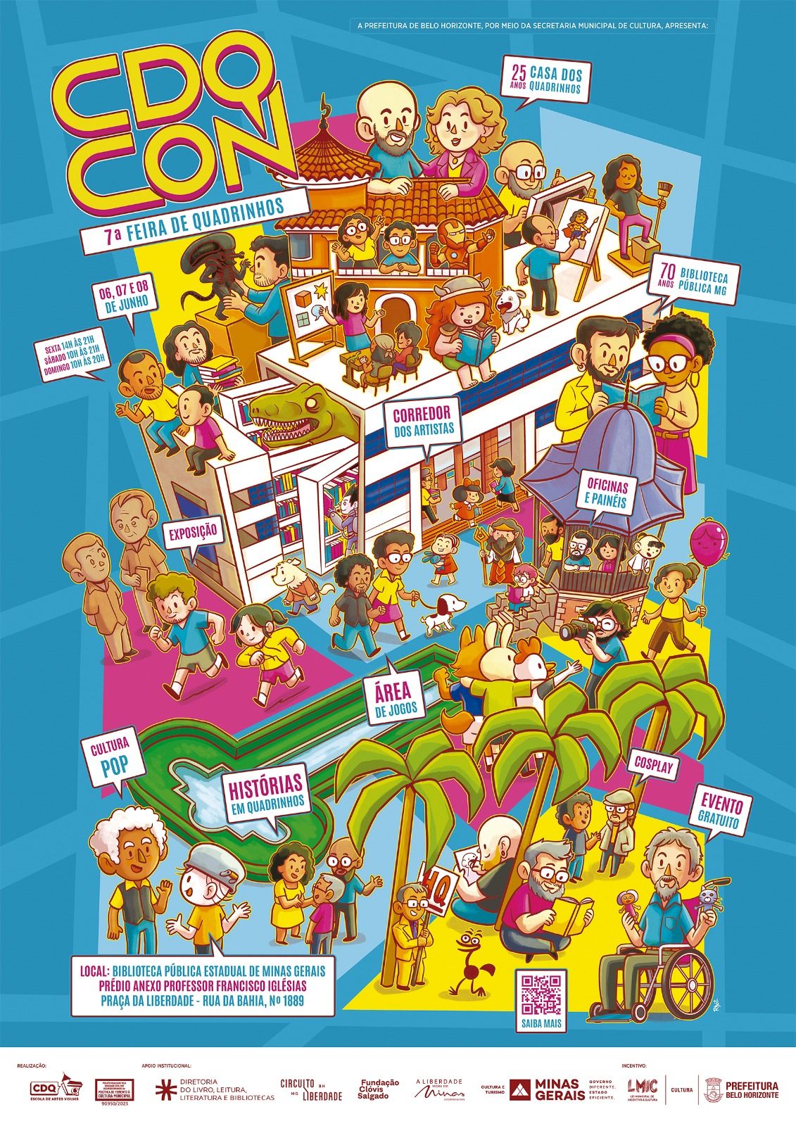 7ª CDQ CON: Feira de Quadrinhos