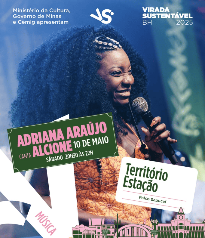 Reprodução oficial Show: Adriana Araújo canta Alcione