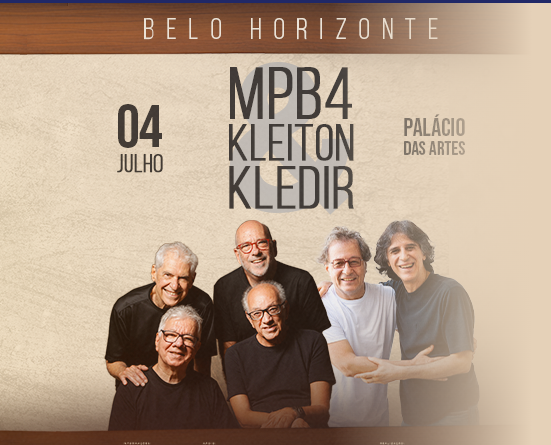 reprodução oficial Show: MPB4 e Kleiton & Kledir