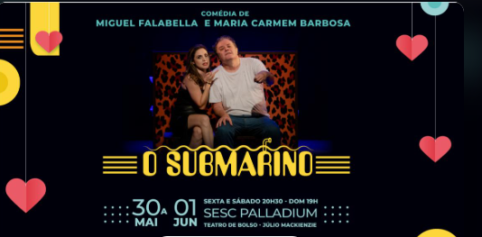 Espetáculo: Submarino com Miguel Falabella