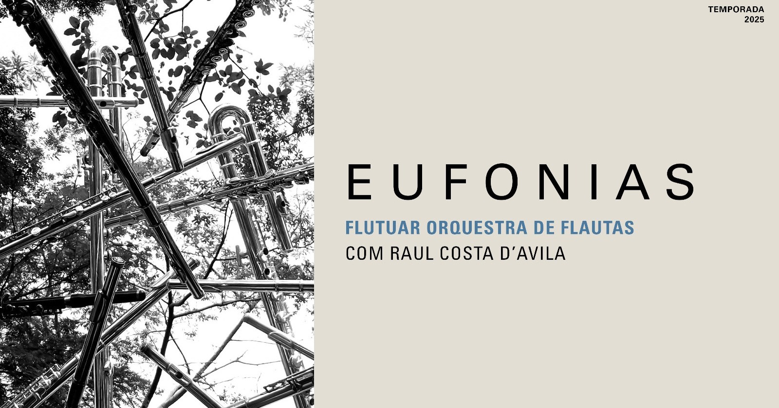 Concerto: EUFONIAS "Flutuar com Raul Costa D'Avila"