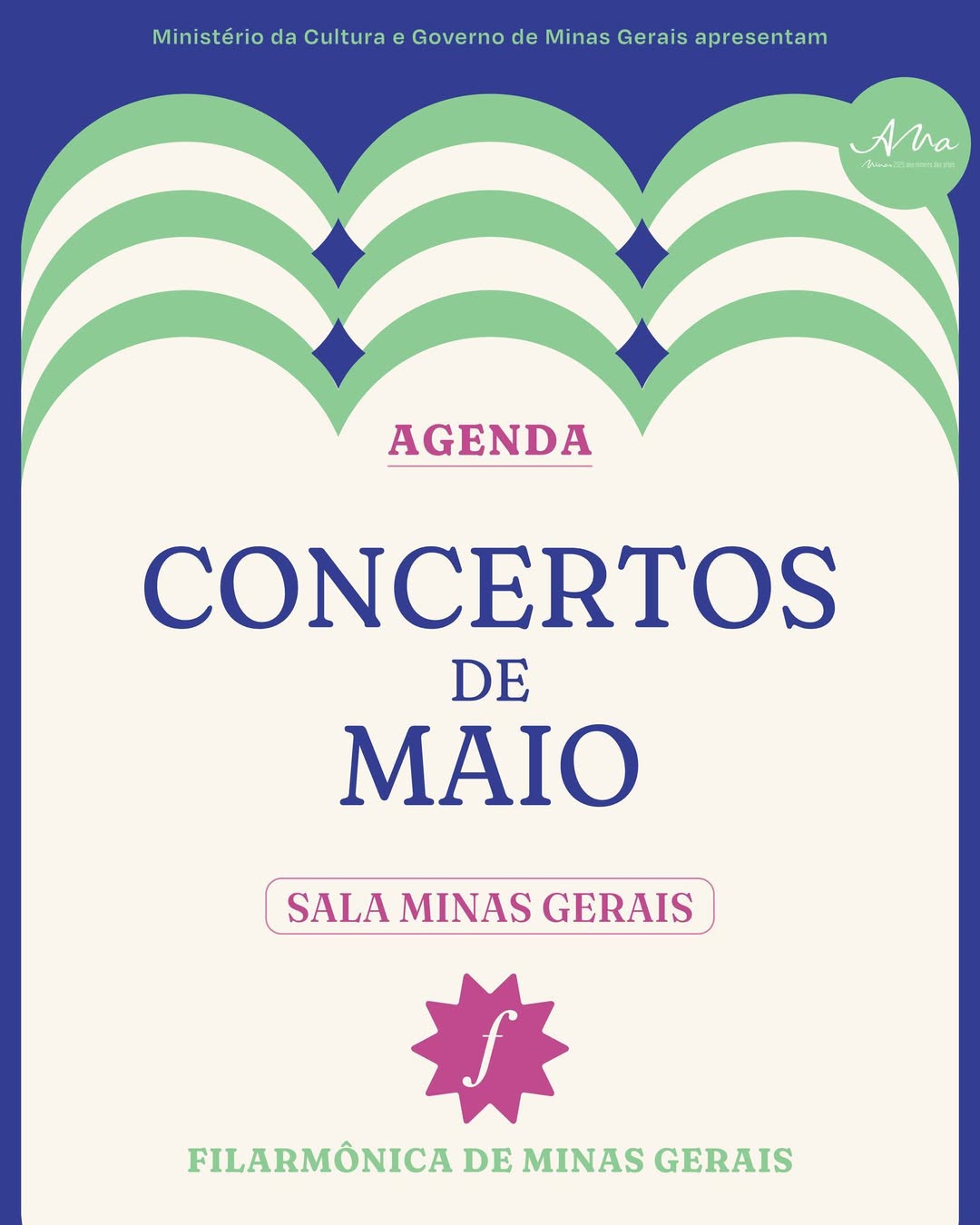 Concertos de Maio 2025 - Orquestra Filarmônica de Minas Gerais