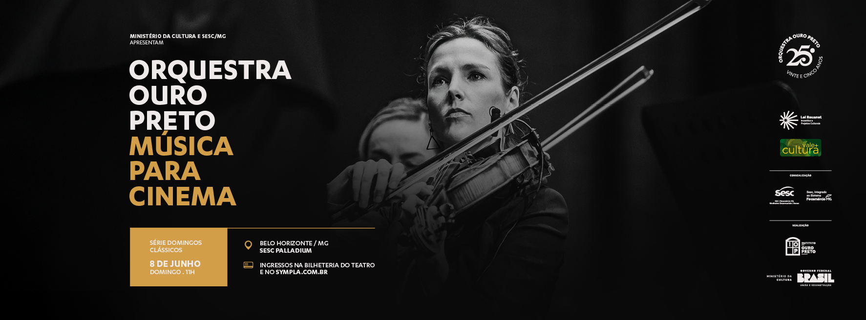 Série Domingos Clássicos: Música para Cinema