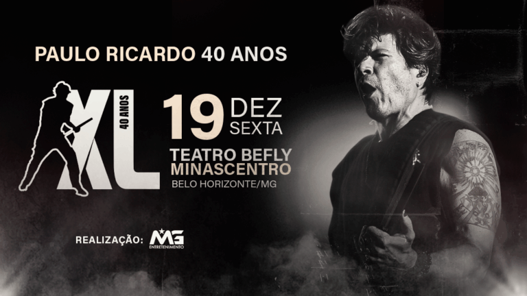 Show: Paulo Ricardo XL "40 anos de carreira"