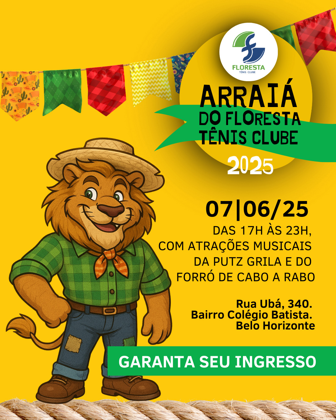 Arraiá do Floresta Tênis Clube