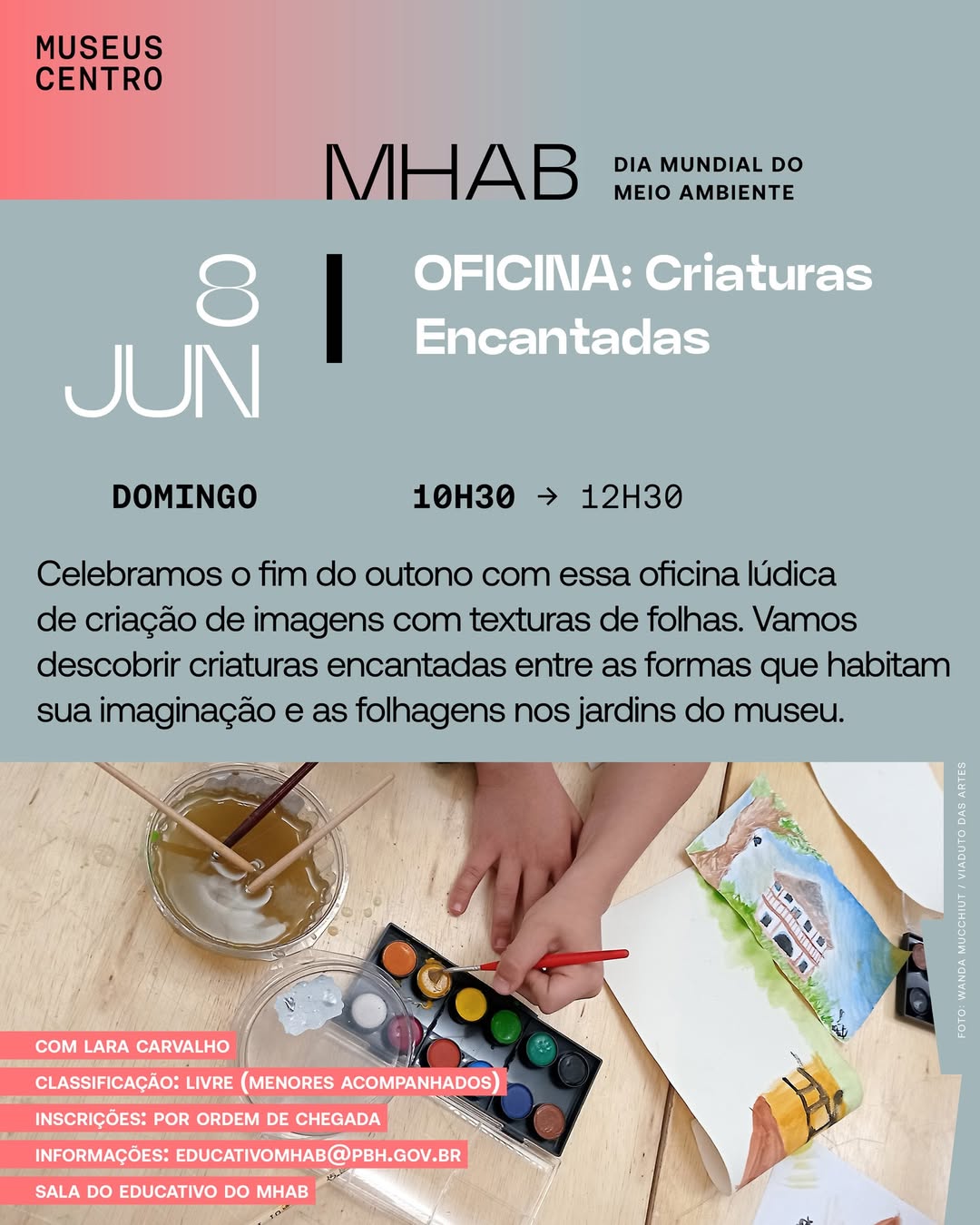 Reprodução Instagram Cartaz do evento