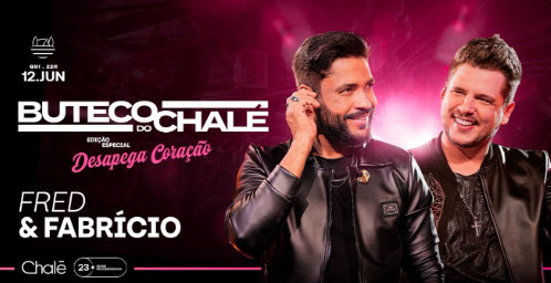 Show: Buteco do Chalé com Fred e Fabrício