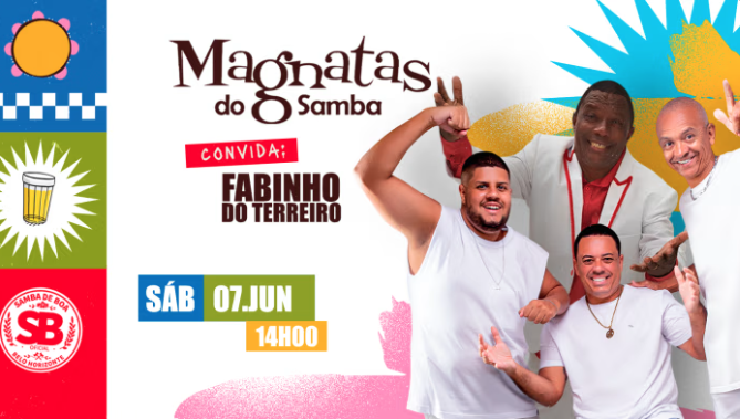 Festa: Magnatas Do Samba Convida Fabinho Do Terreiro