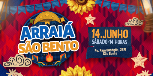 reprodução propria Festa: Arraia São Bento